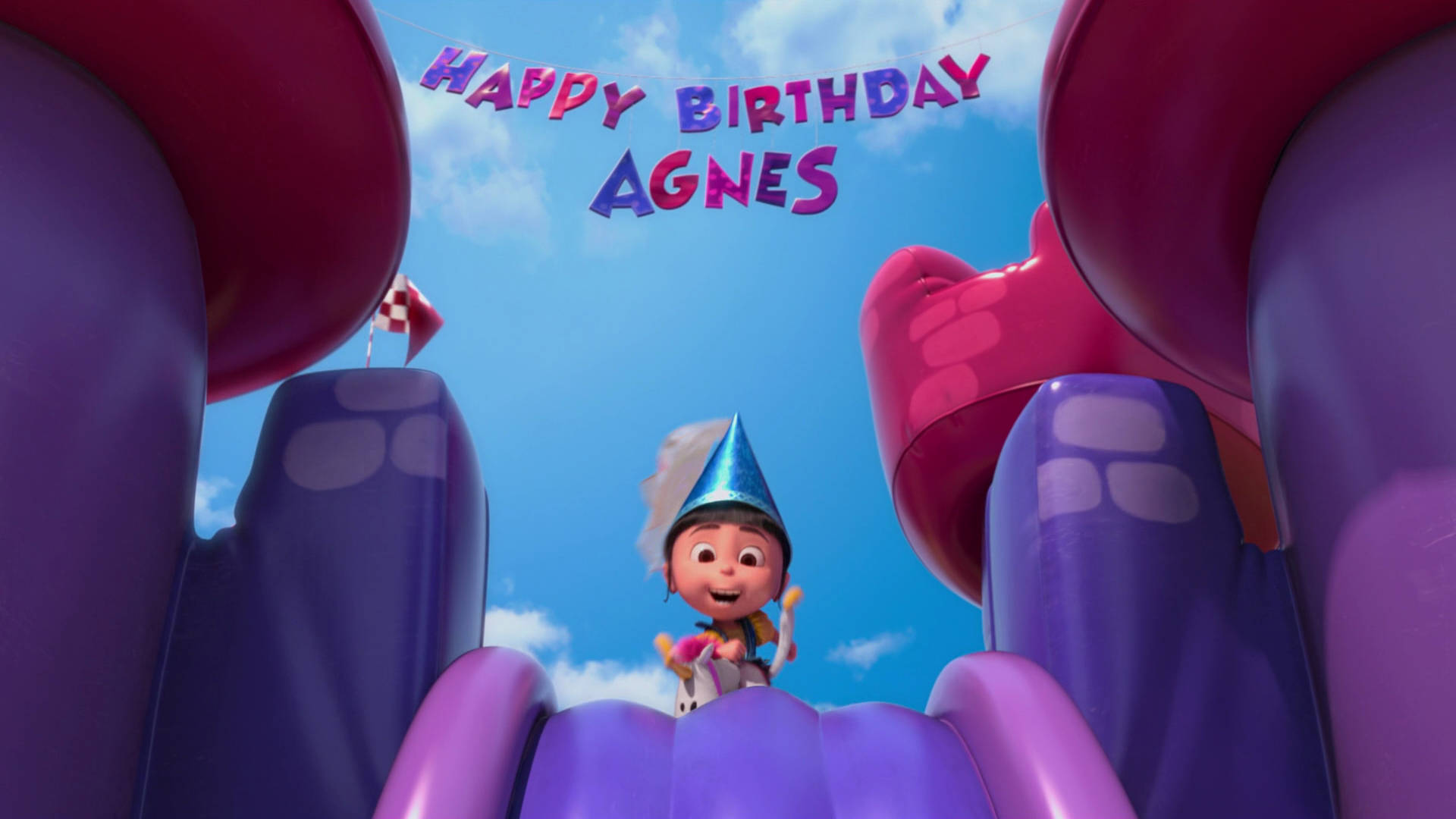 Agnes Birthday Party Despicable Me 2 Wallpaper