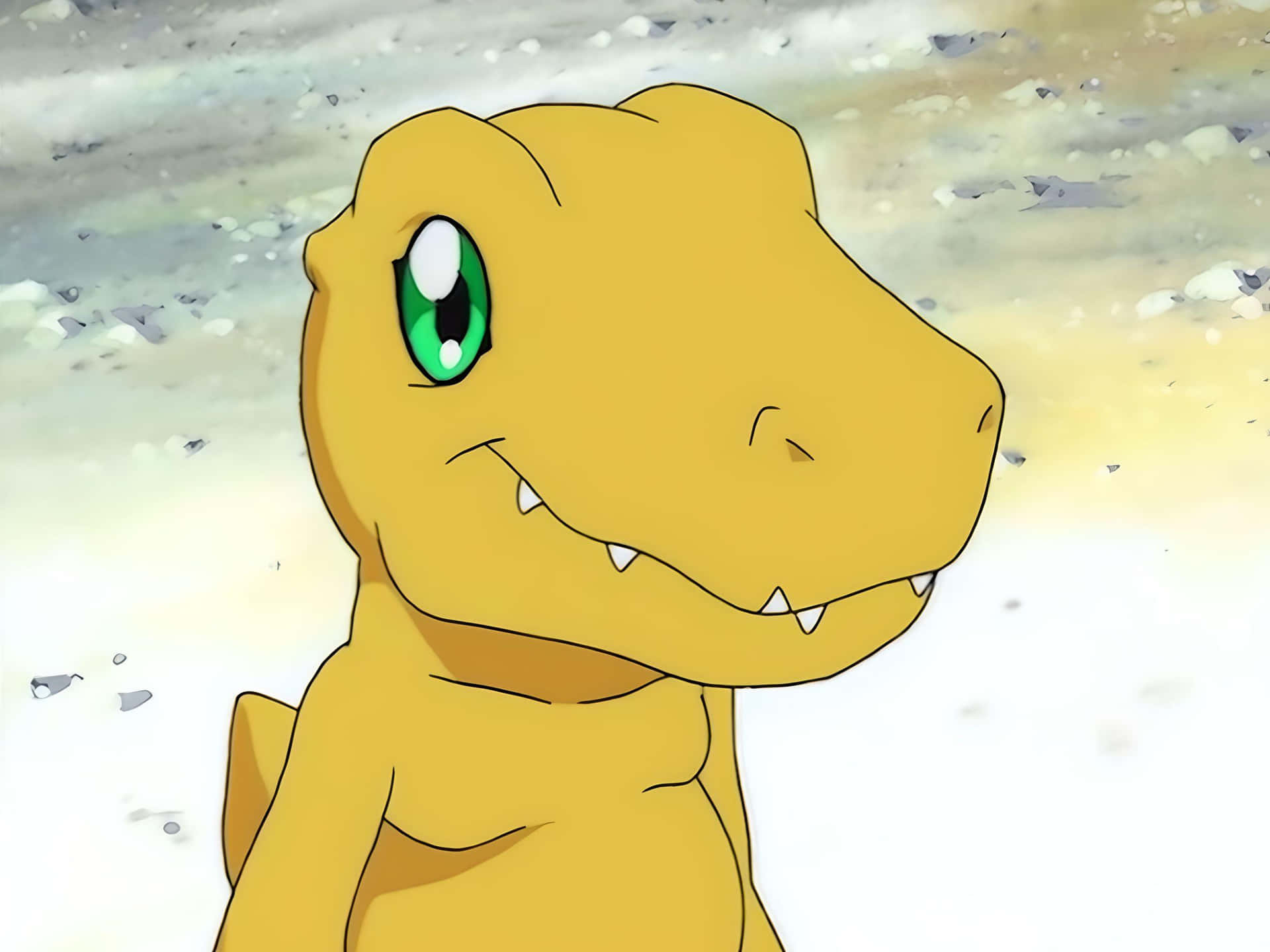 Agumon Karjuu Taistelussa Taustakuva