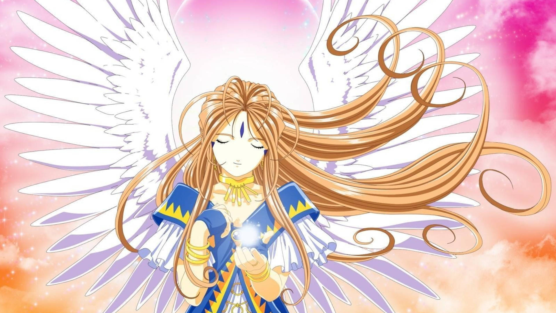 Ah My Goddess Anime Belldandy Background
