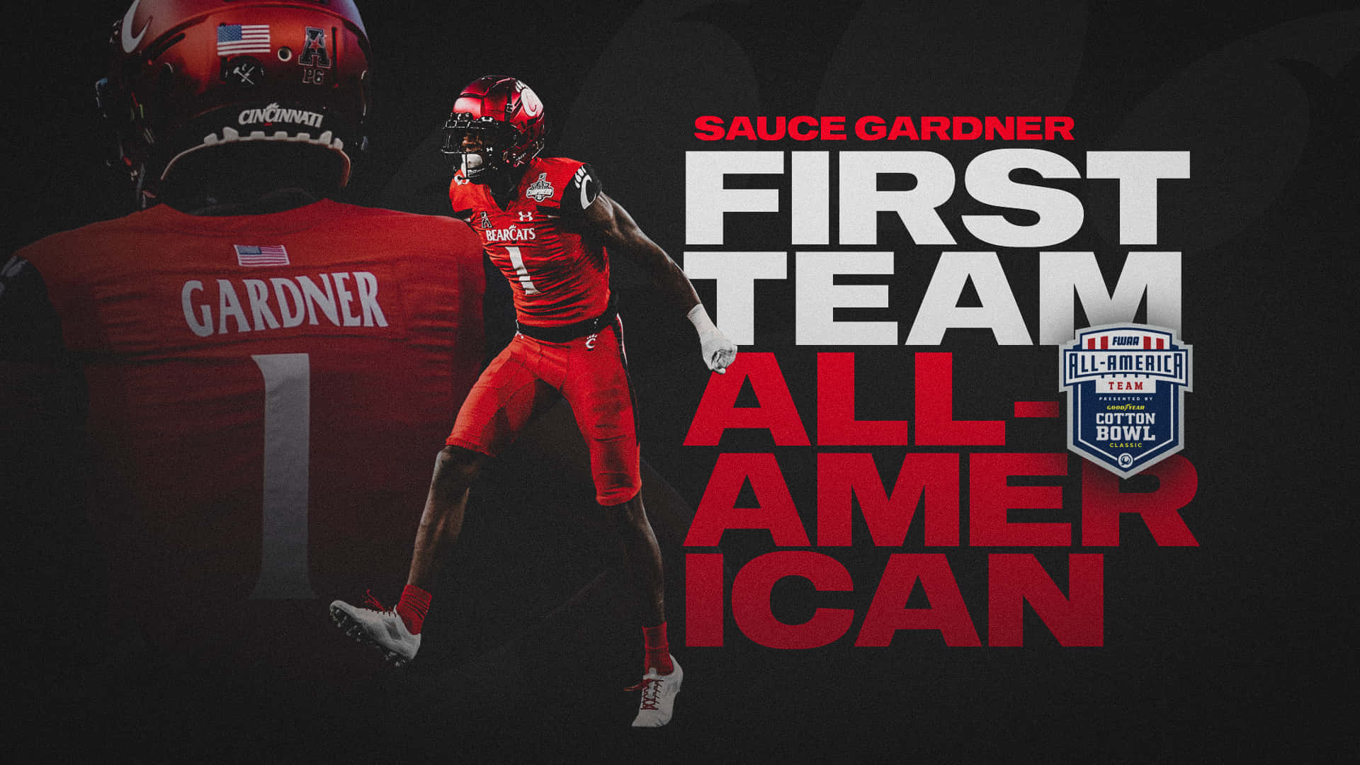 Ahmad Gardner First Team All-American Poster Wallpaper
