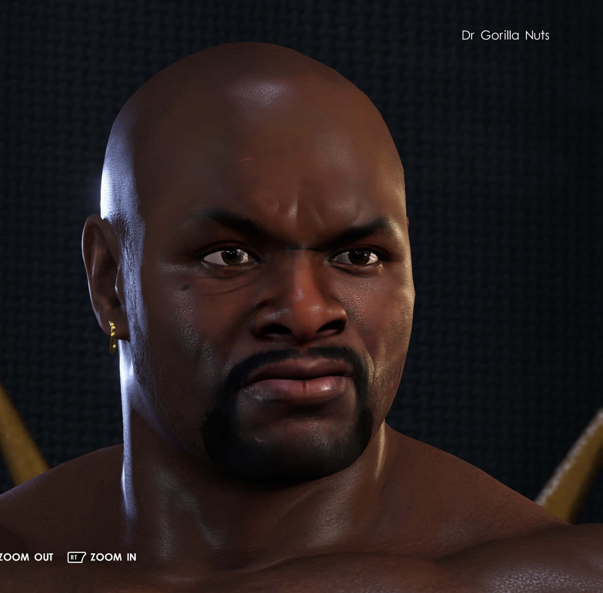 Ahmed Johnson Video Game Face Wallpaper
