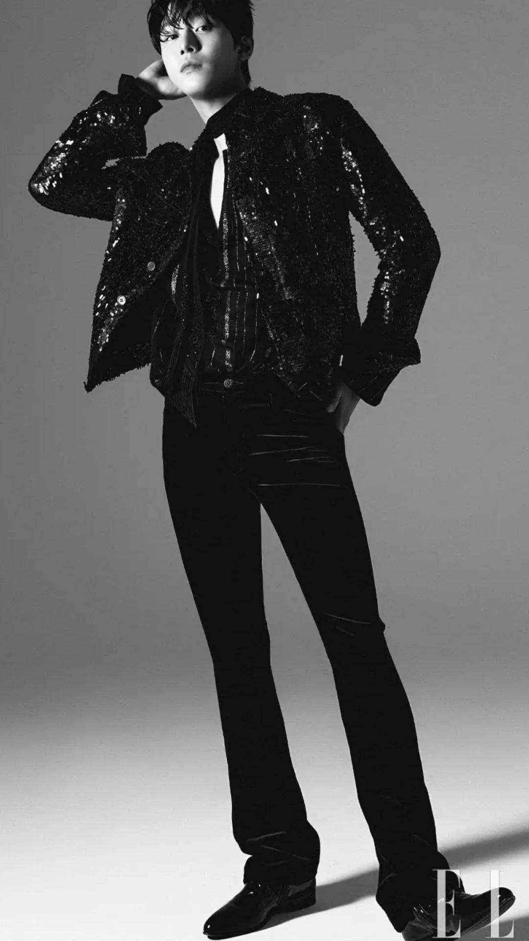 Ahn Hyo Seop All-black Outfit