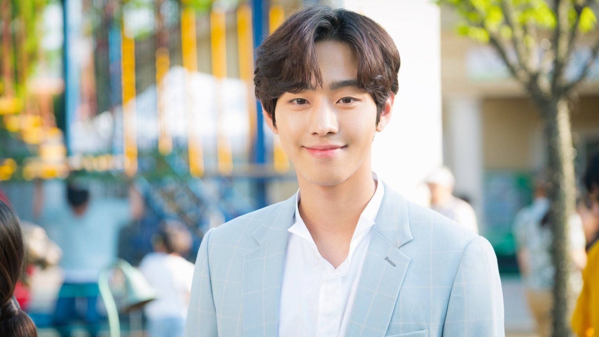 Ahn Hyo Seop Genuine Smile Wallpaper