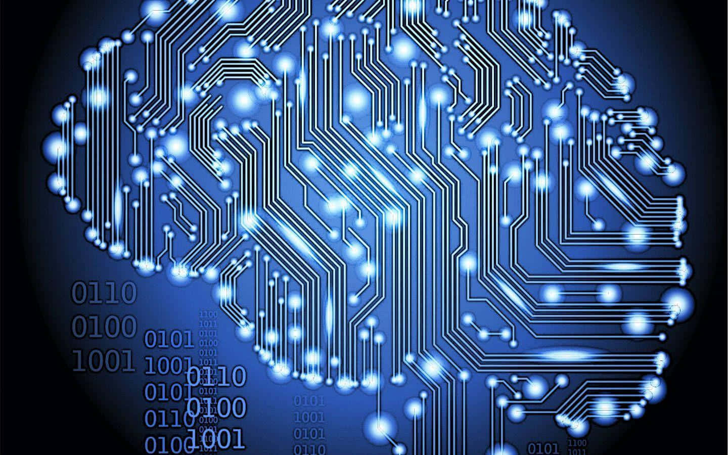 Futuristic Artificial Intelligence Concept Technology Wallpaper Wallpaper