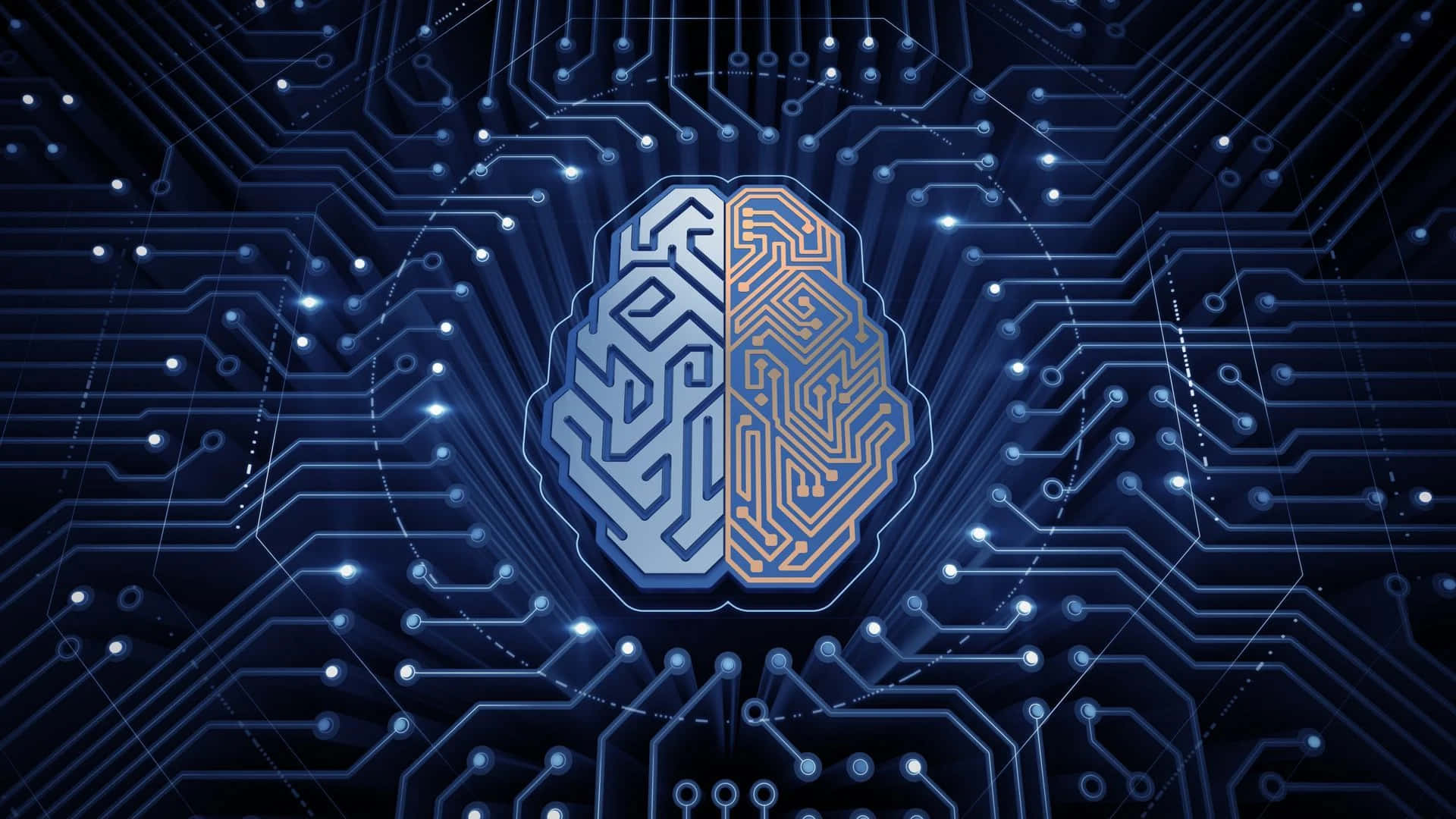 Imagende Tecnología De Inteligencia Artificial Y Cerebro Ai