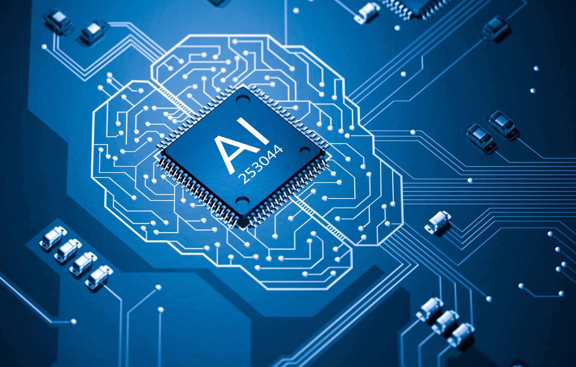 Ai Artificial Intelligence Chip Technology Picture