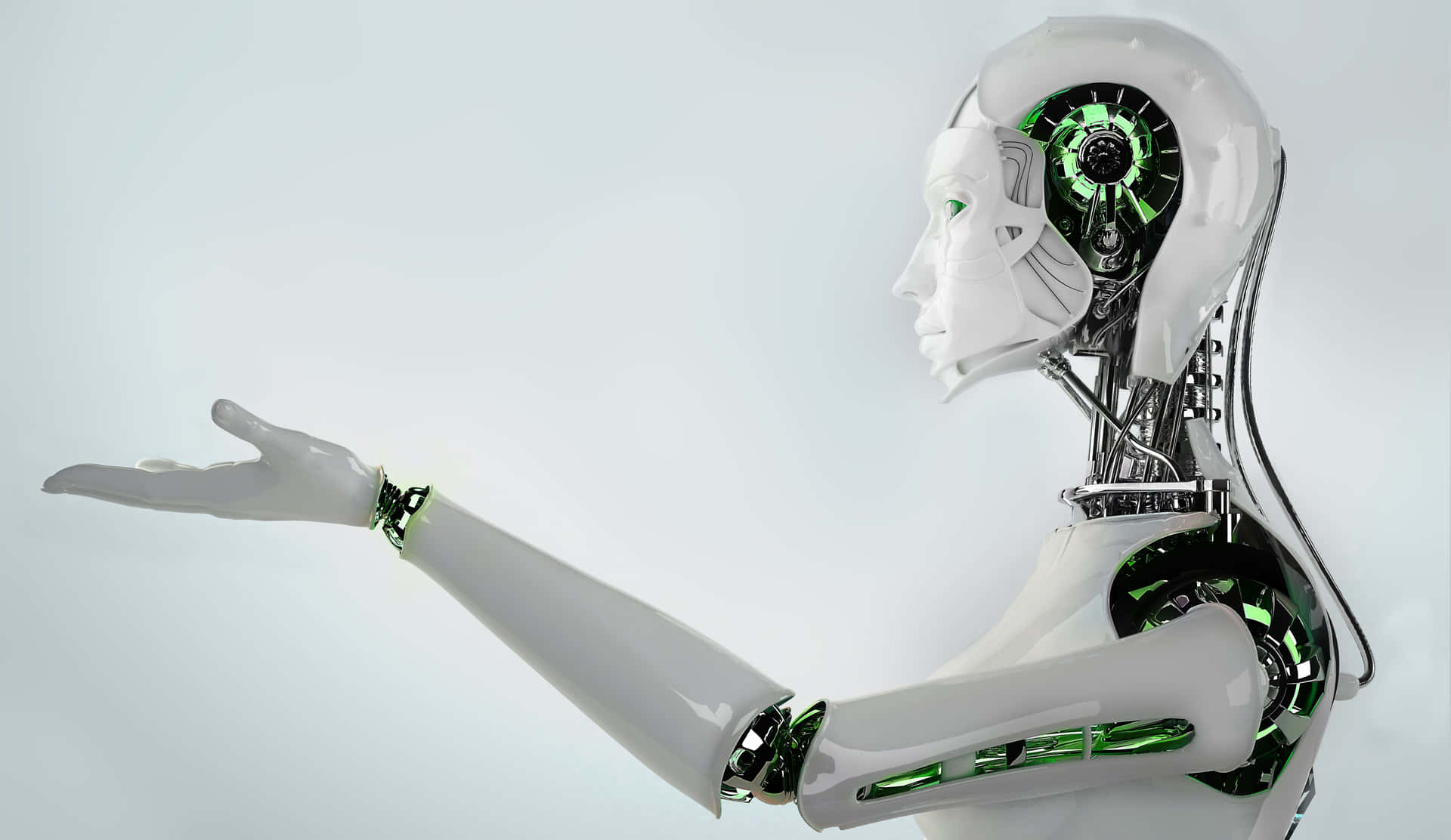 Imagende Un Robot De Inteligencia Artificial Ai