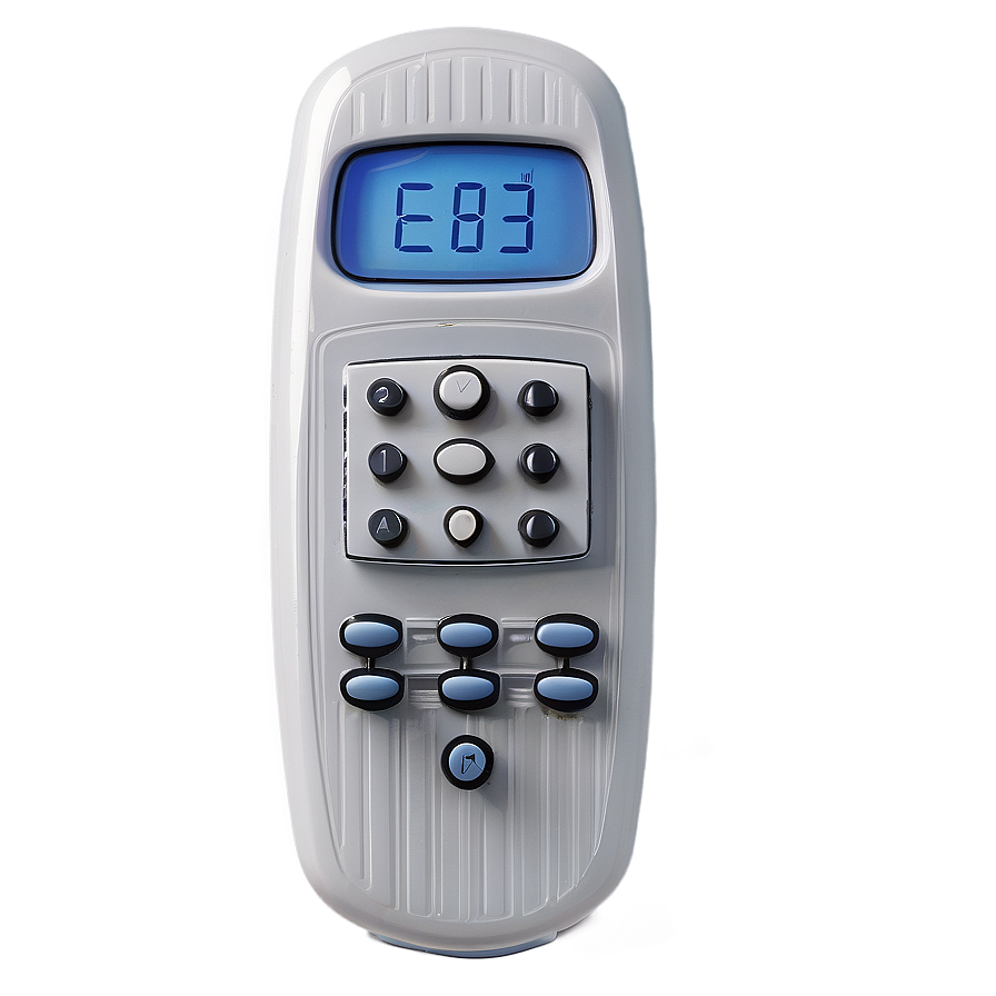 Air Conditioner Remote Control Png 06202024 PNG