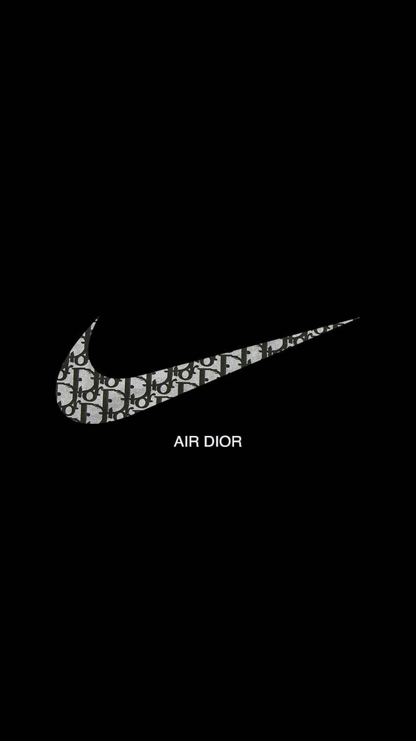 Air Dior Designer Shoes Logo Wallpaper