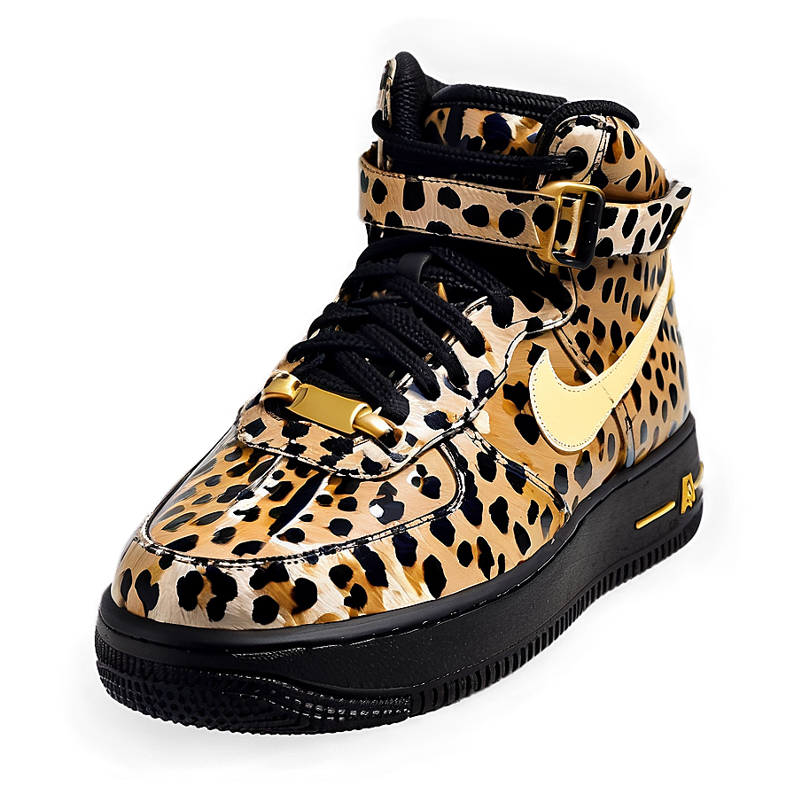 Air Force 1 Leopard Print Png Cuj PNG