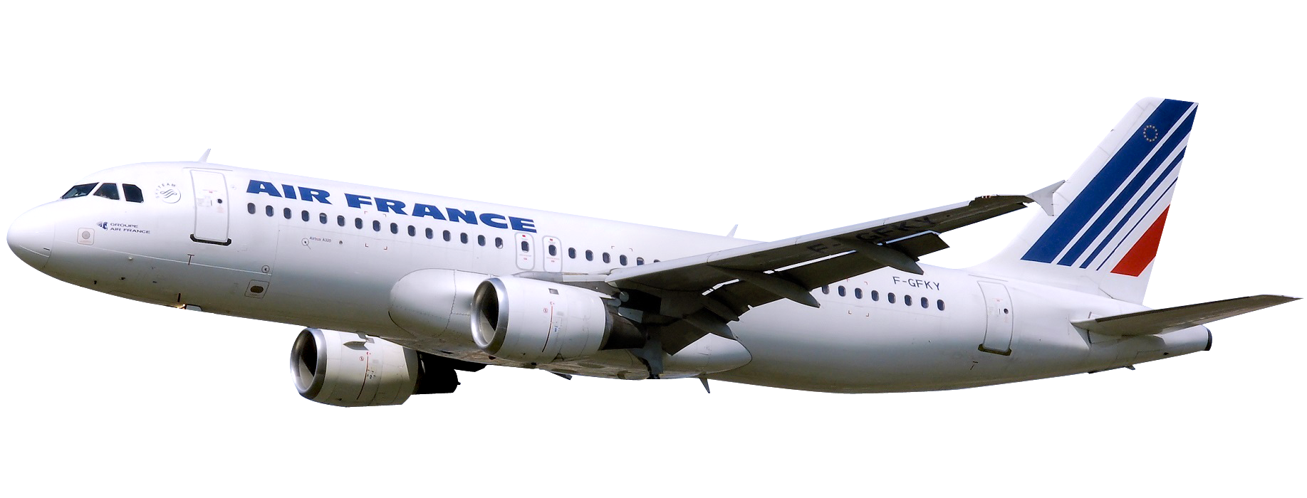 Air France Airbus In Flight PNG