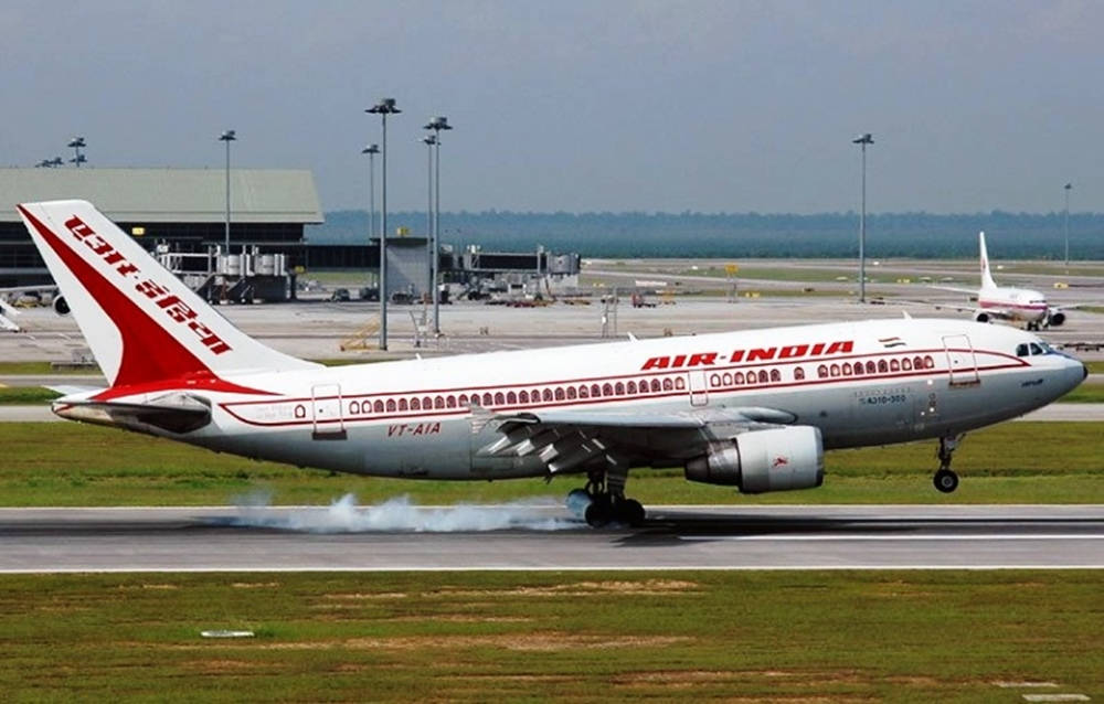 Modelode Air India 747-337 Fondo de pantalla