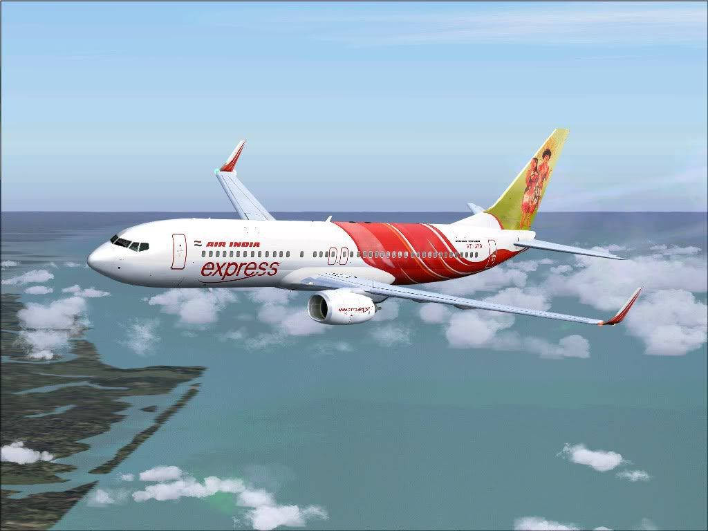 Air India Boeing 737 Express Wallpaper