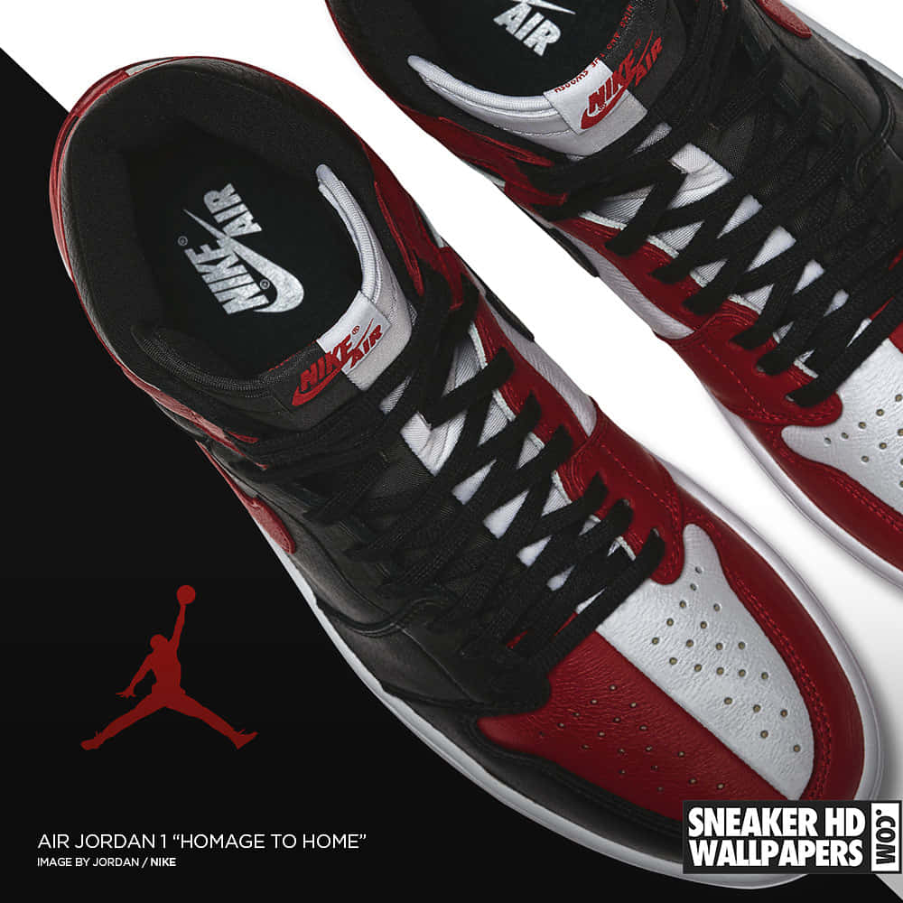 Air Jordan 1 Shoes Wallpaper