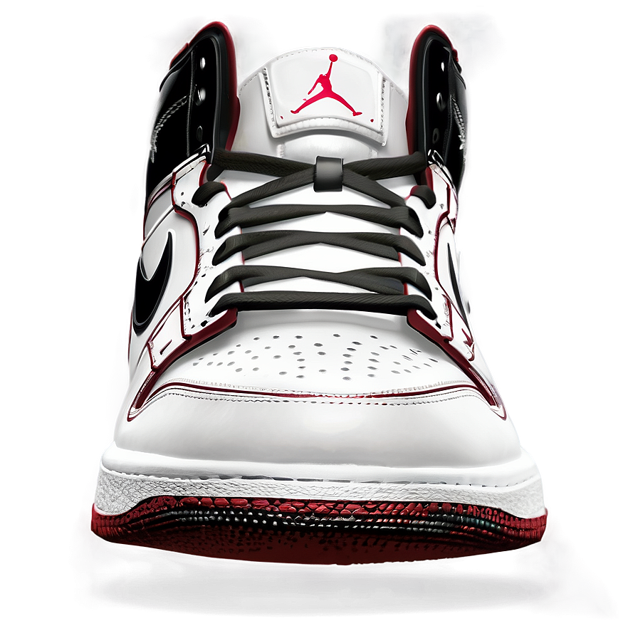 Air Jordan 1 Basketball Shoe Png 06202024 PNG