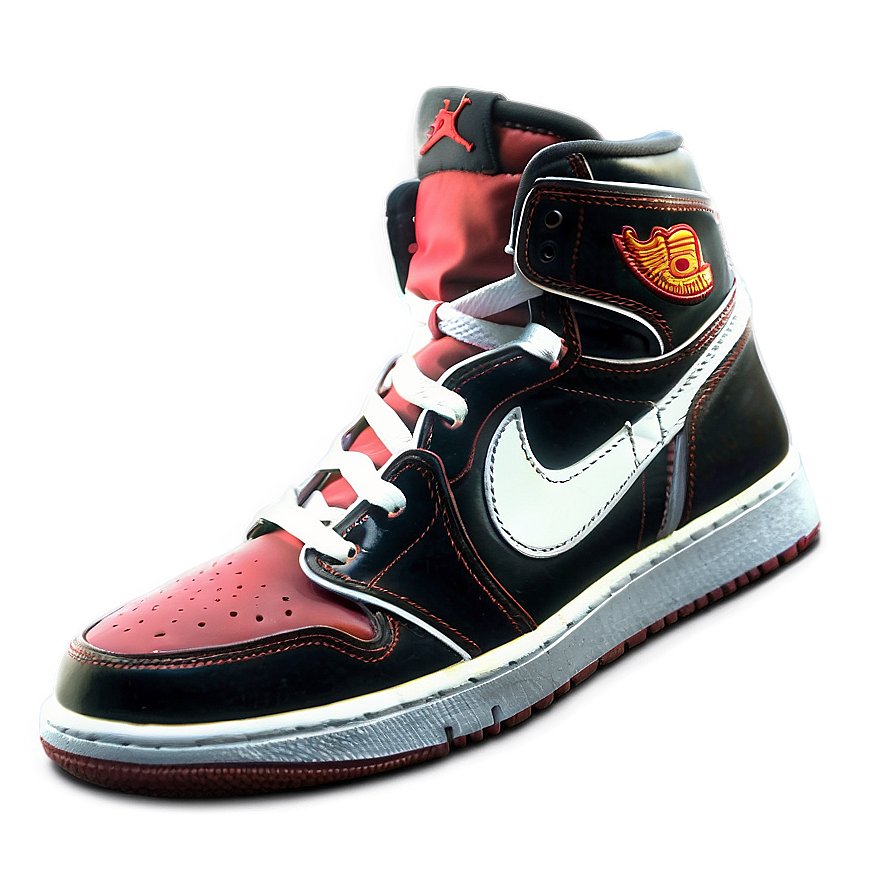 Air Jordan 1 Basketball Shoe Png 4 PNG