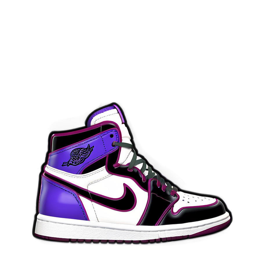 Air Jordan 1 Basketball Shoe Png Hvf PNG