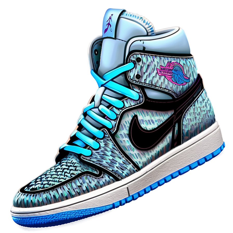 Air Jordan 1 Flyknit Texture Png Sqp PNG