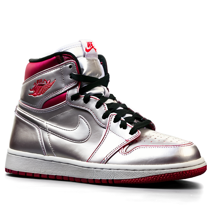 Air Jordan 1 Satin Finish Png Crm57 PNG