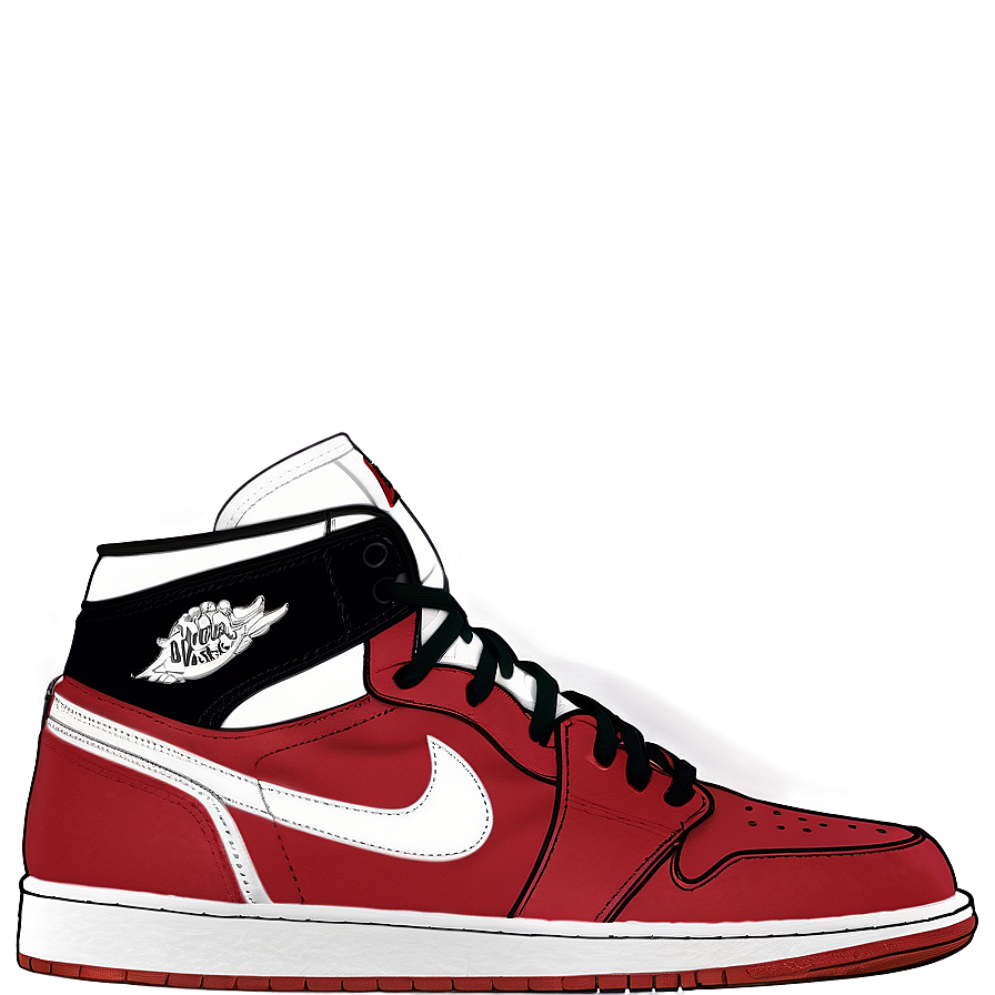 Air Jordan 1 Sneaker Png Gtm PNG