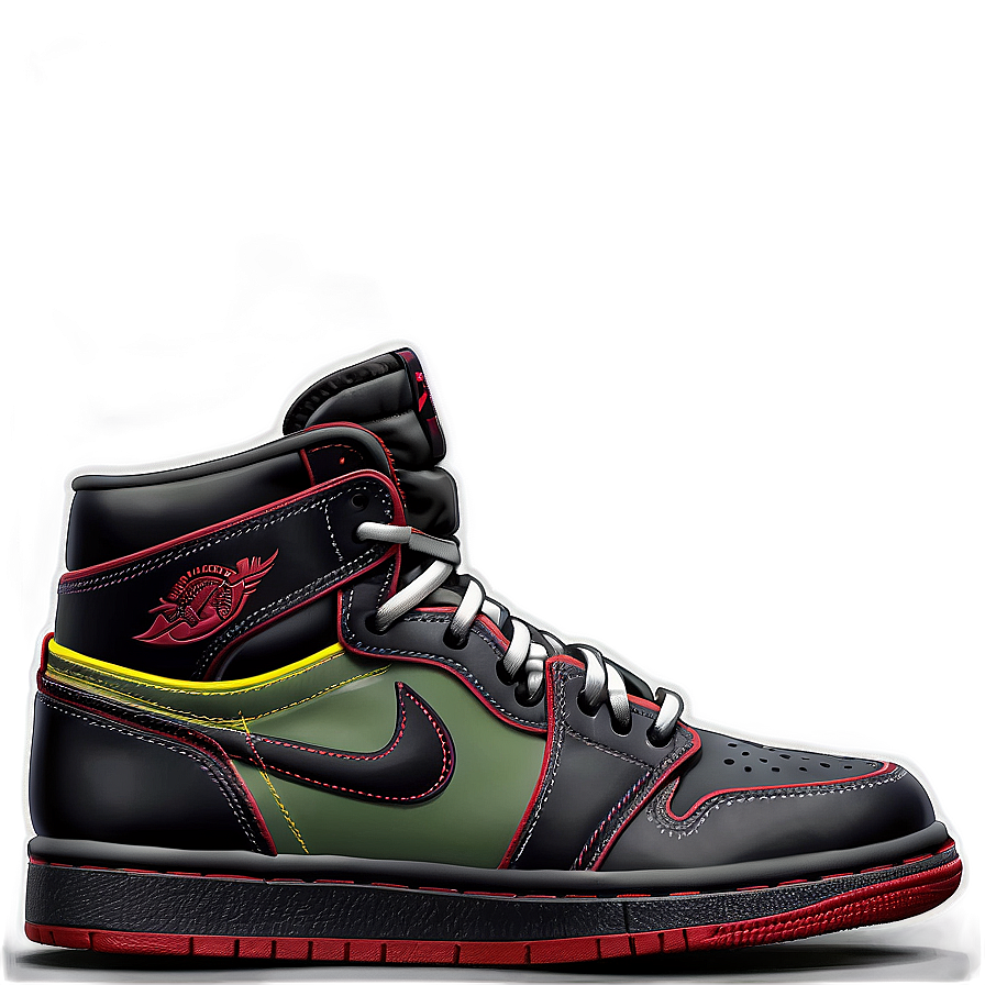 Air Jordan 1 Winterized Version Png Xis PNG