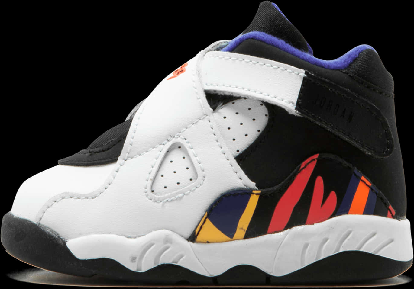 Air Jordan Colorful Kids Sneaker PNG