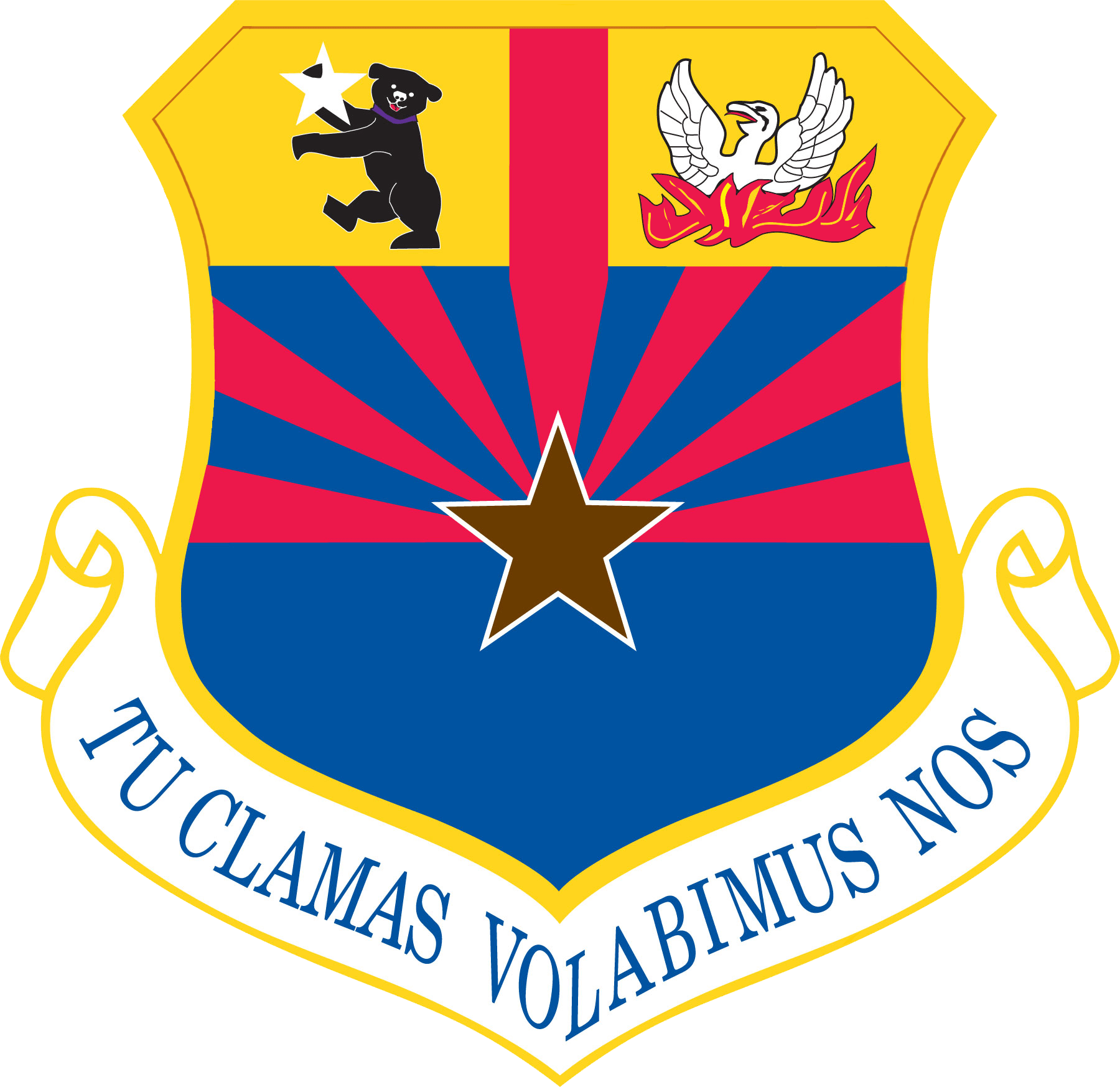 Air_ Force_ Crest_with_ Motto PNG