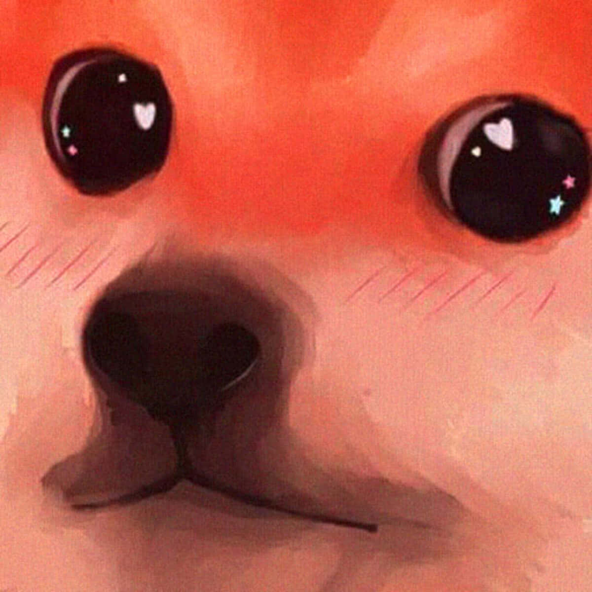 Airbrushed Doge For Cool Pfp For Discord Wallpaper