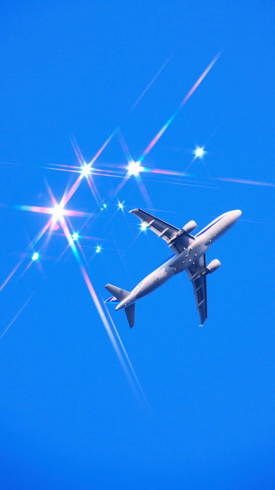 Airplane Icon Digital Design Background