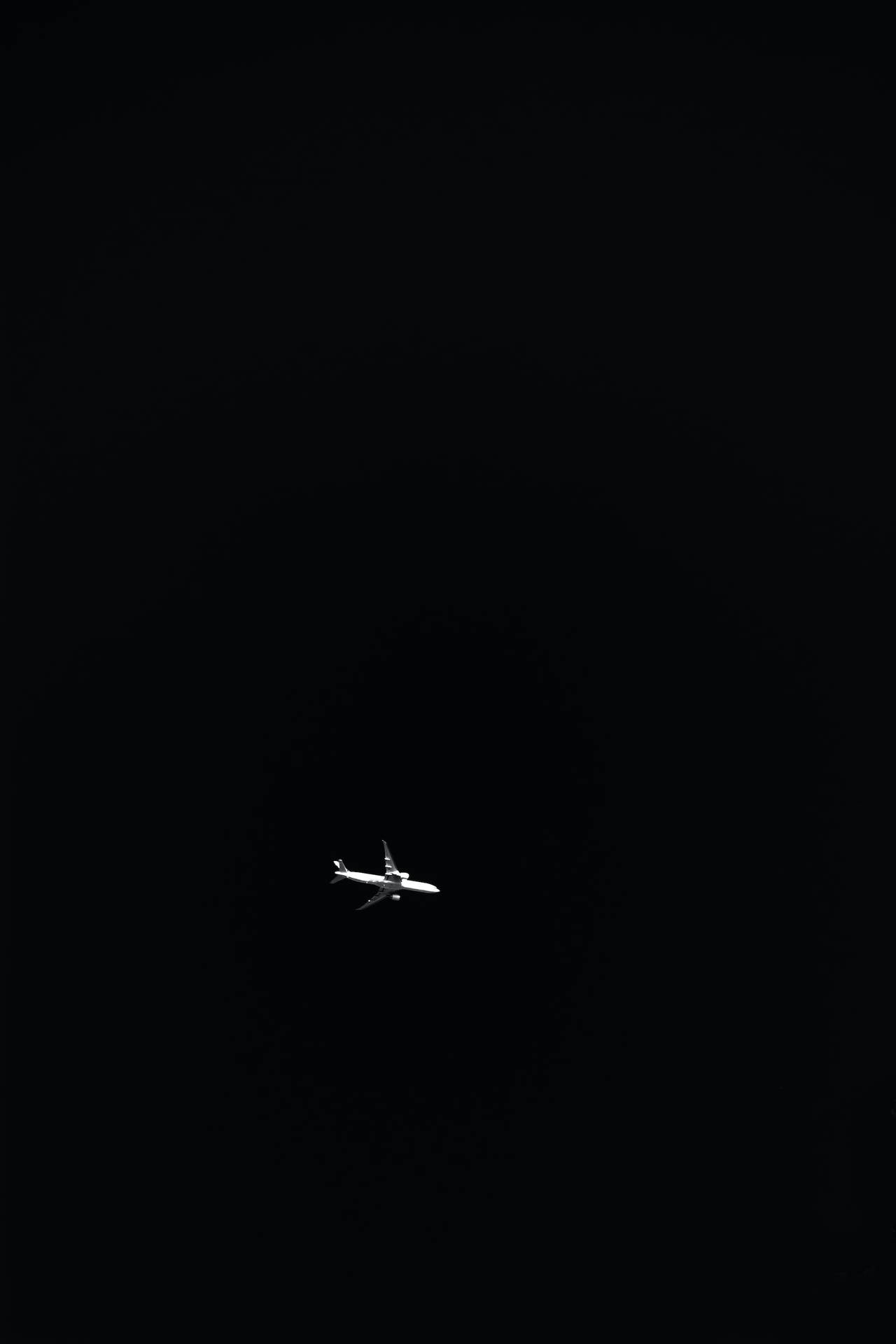 Airplane Black Aesthetic Tumblr Iphone Wallpaper