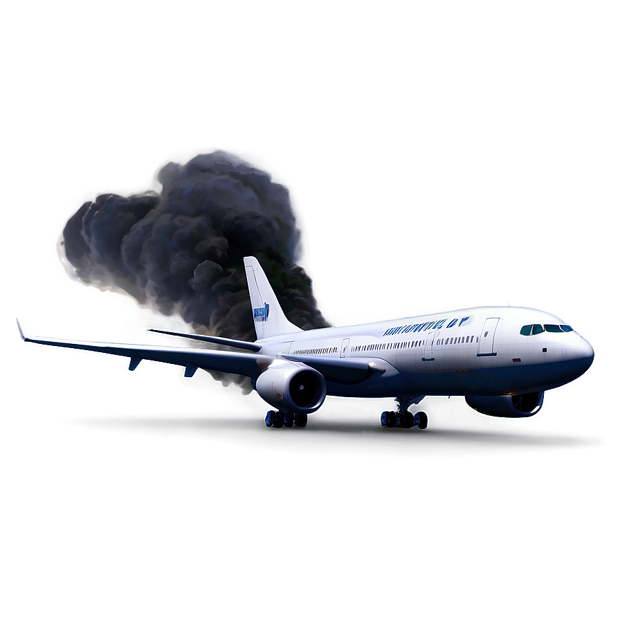 Airplane In Storm Png 80 PNG