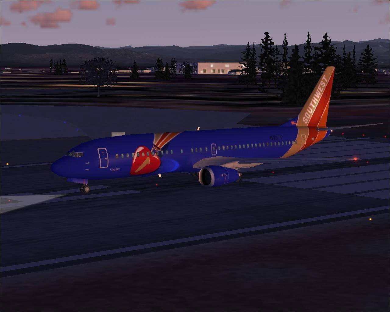 Aviónen La Pista, Southwest Airlines Fondo de pantalla