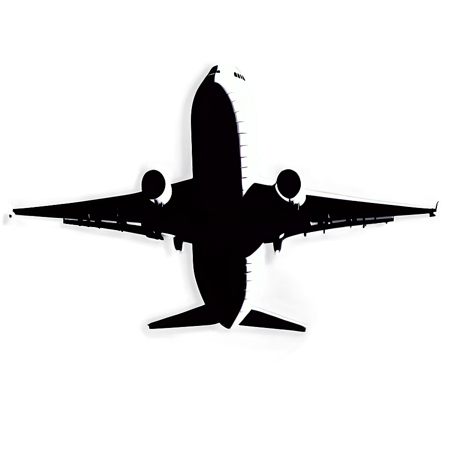 Airplane Silhouette Png Fqe PNG