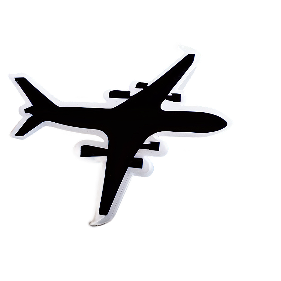 Airplane Silhouette Png Xqc20 PNG