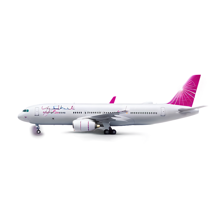 Airplane With Passengers Png 8 PNG