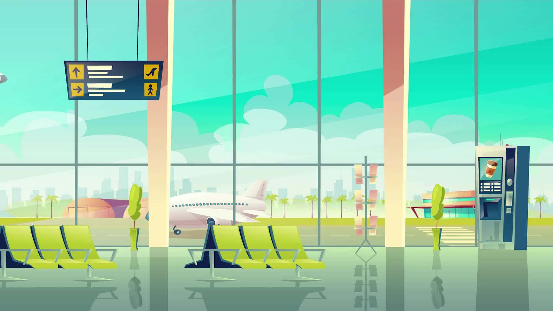 Welcome to the airport, the starting point of your journey