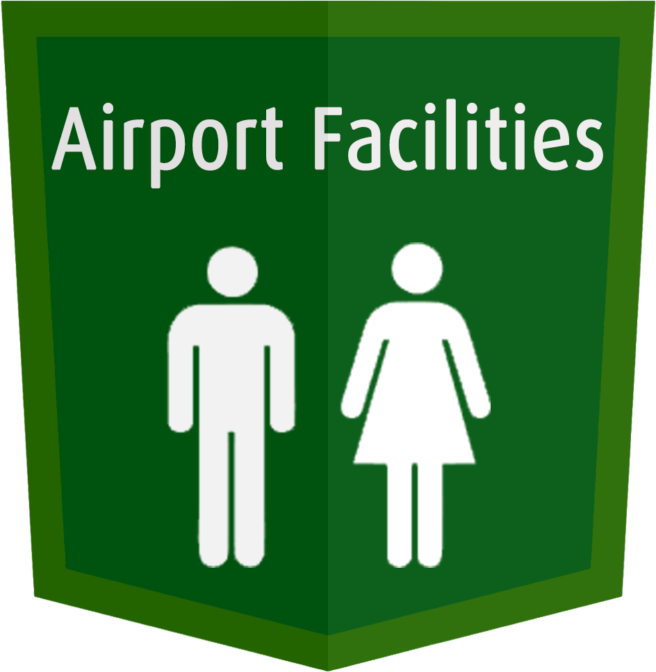 Airport Gender Signage Facilities PNG