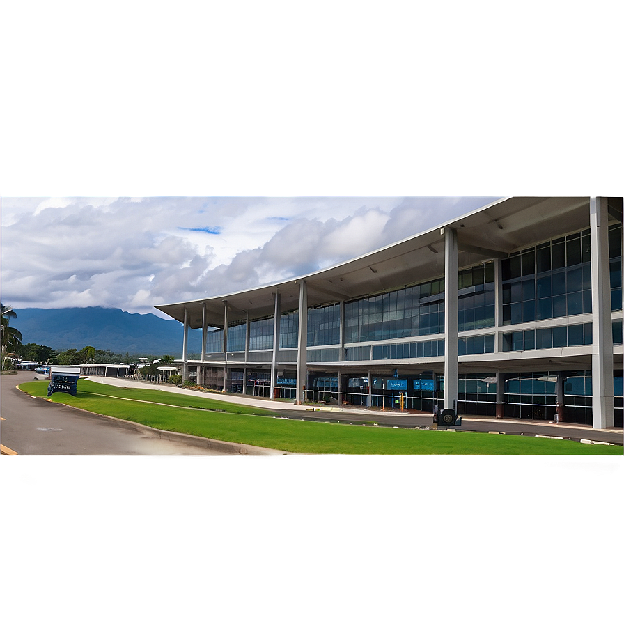 Airport Panoramic View Png Nkl17 PNG