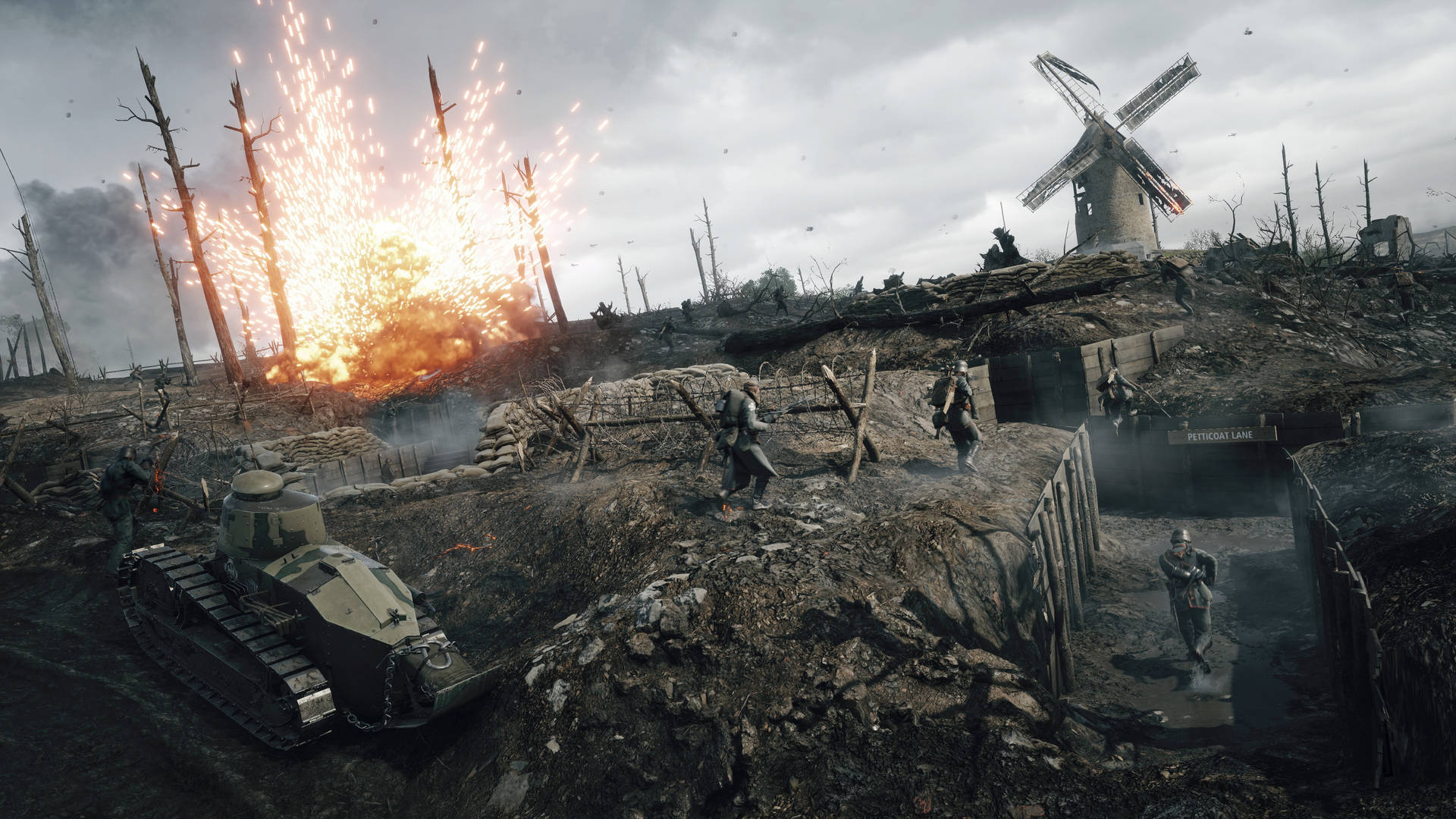 Airstrike In Battlefield Video Game