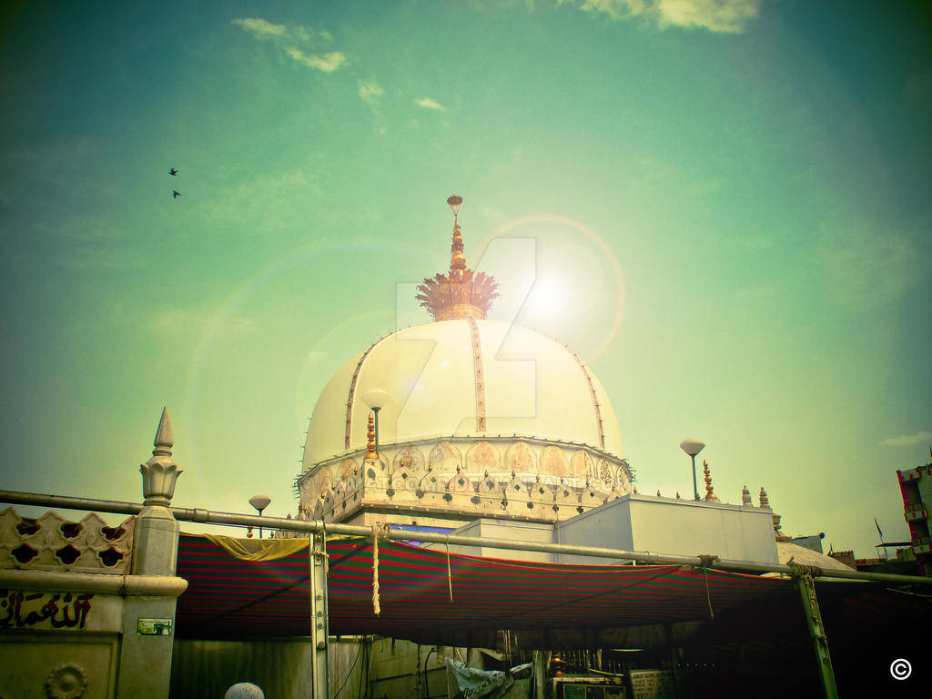 Ajmer Shrine Green Sun Picture