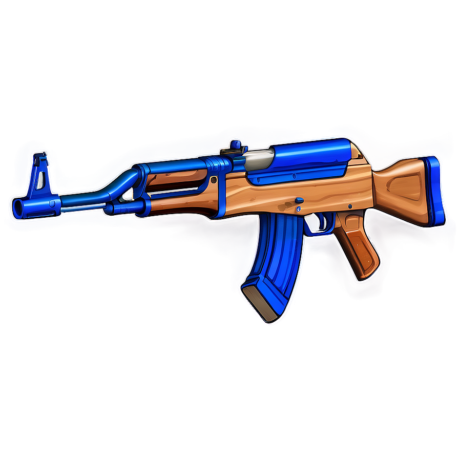 Ak 47 Firearm Blueprint Png 05252024 PNG