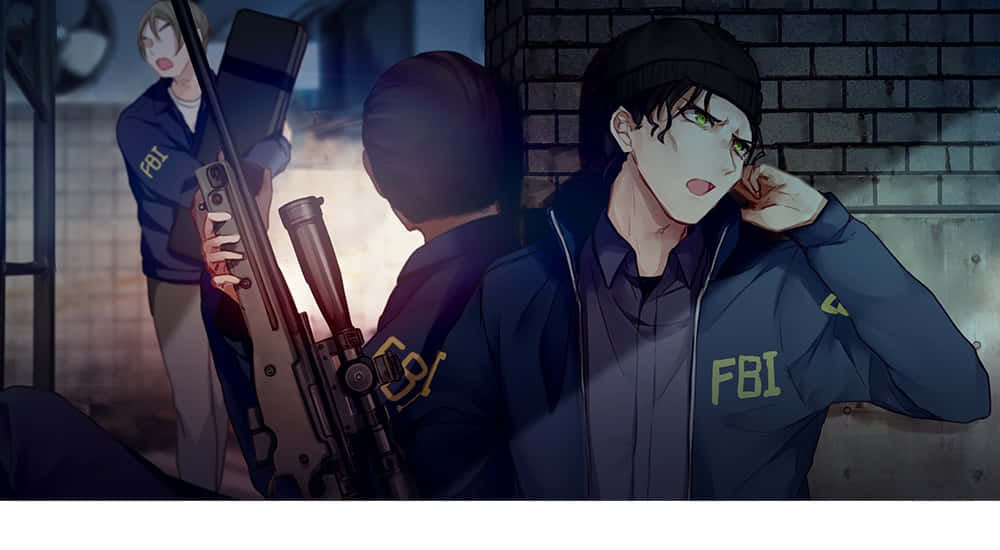 Akai Shuichi - The Eminent Detective From Detective Conan Series Wallpaper