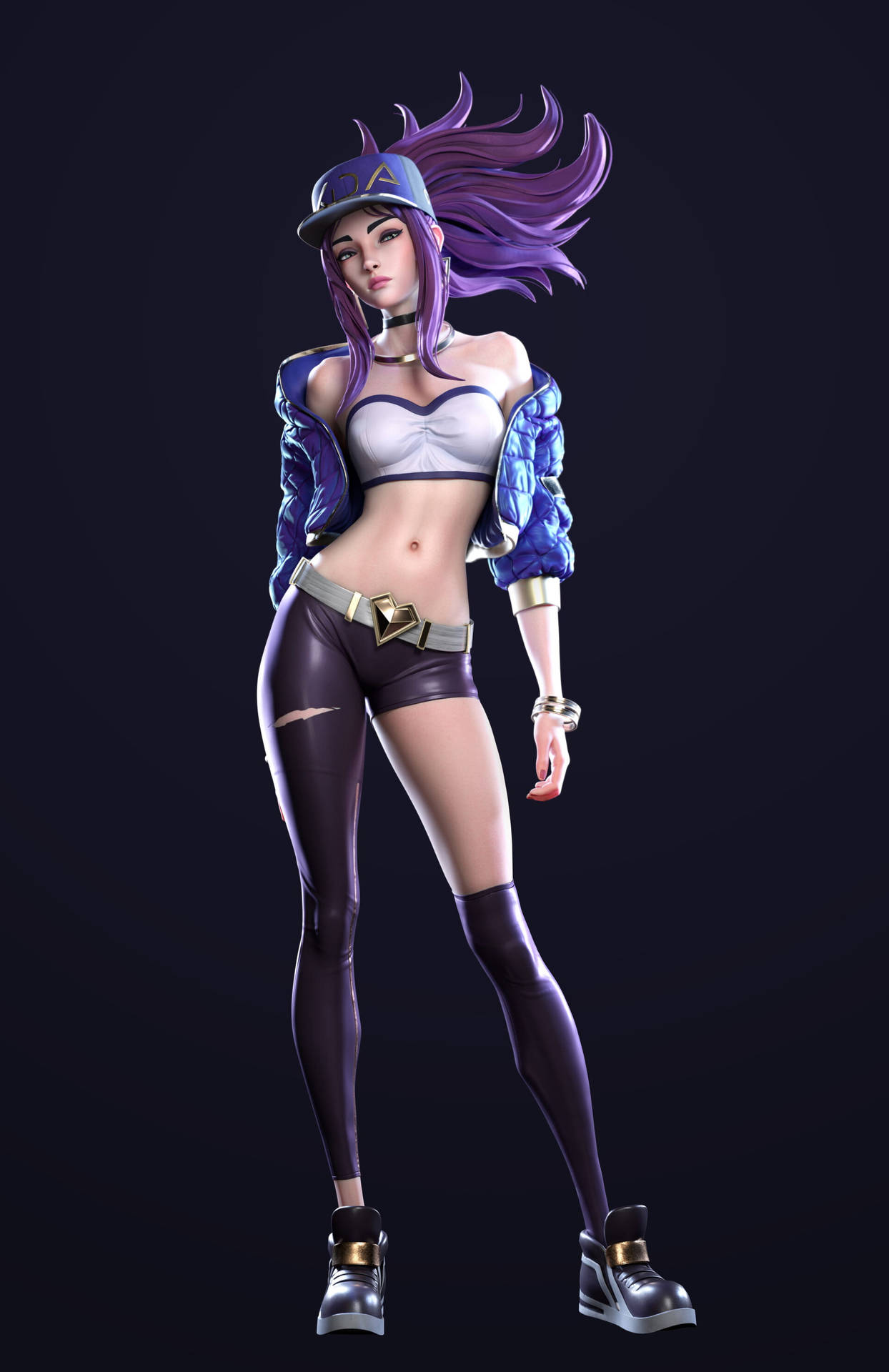 Akali League of Legends Android Wallpaper