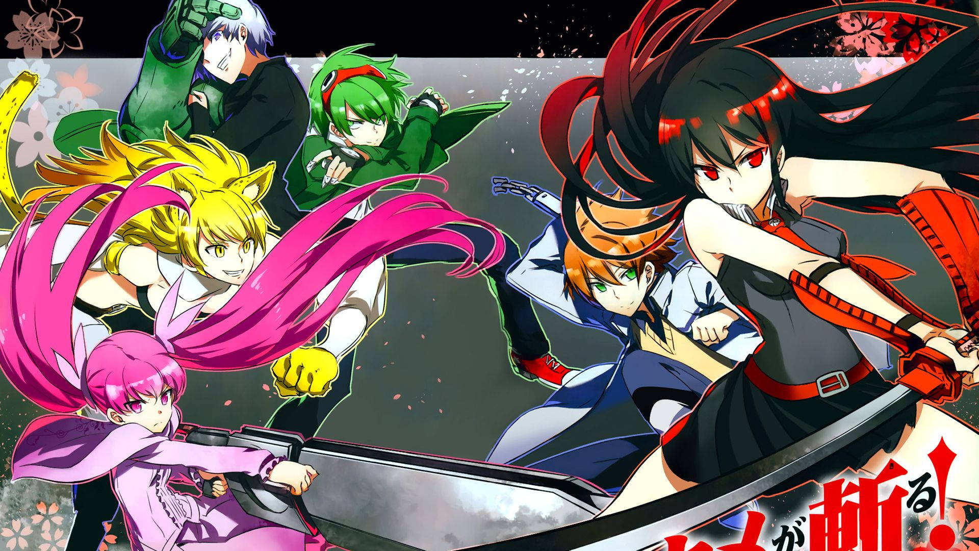 Akame Ga Kill Digital Anime Poster Background