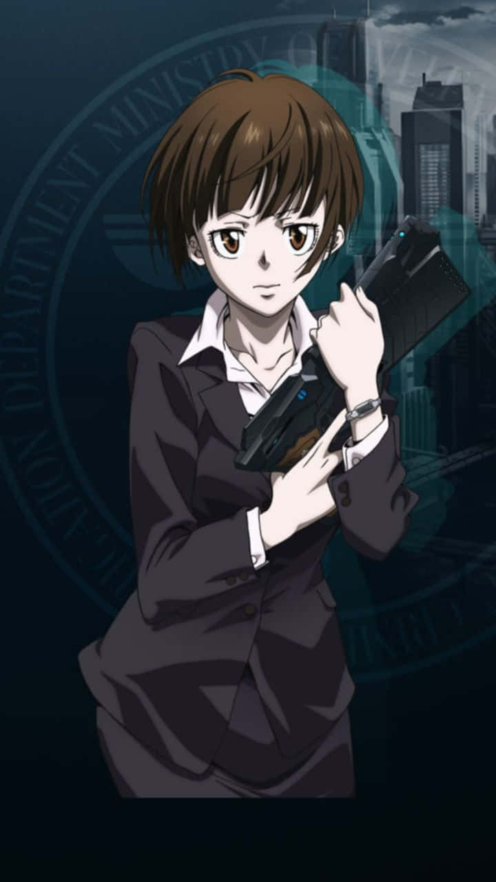 Akane Tsunemori, the Determined Inspector Wallpaper