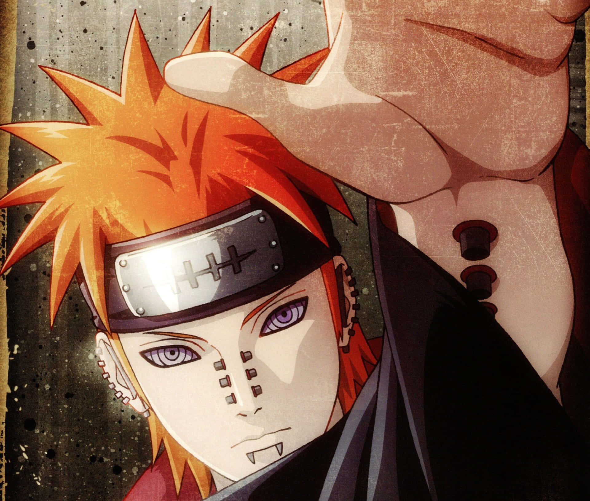 Personajede Naruto Nagato Akatsuki Estético Fondo de pantalla