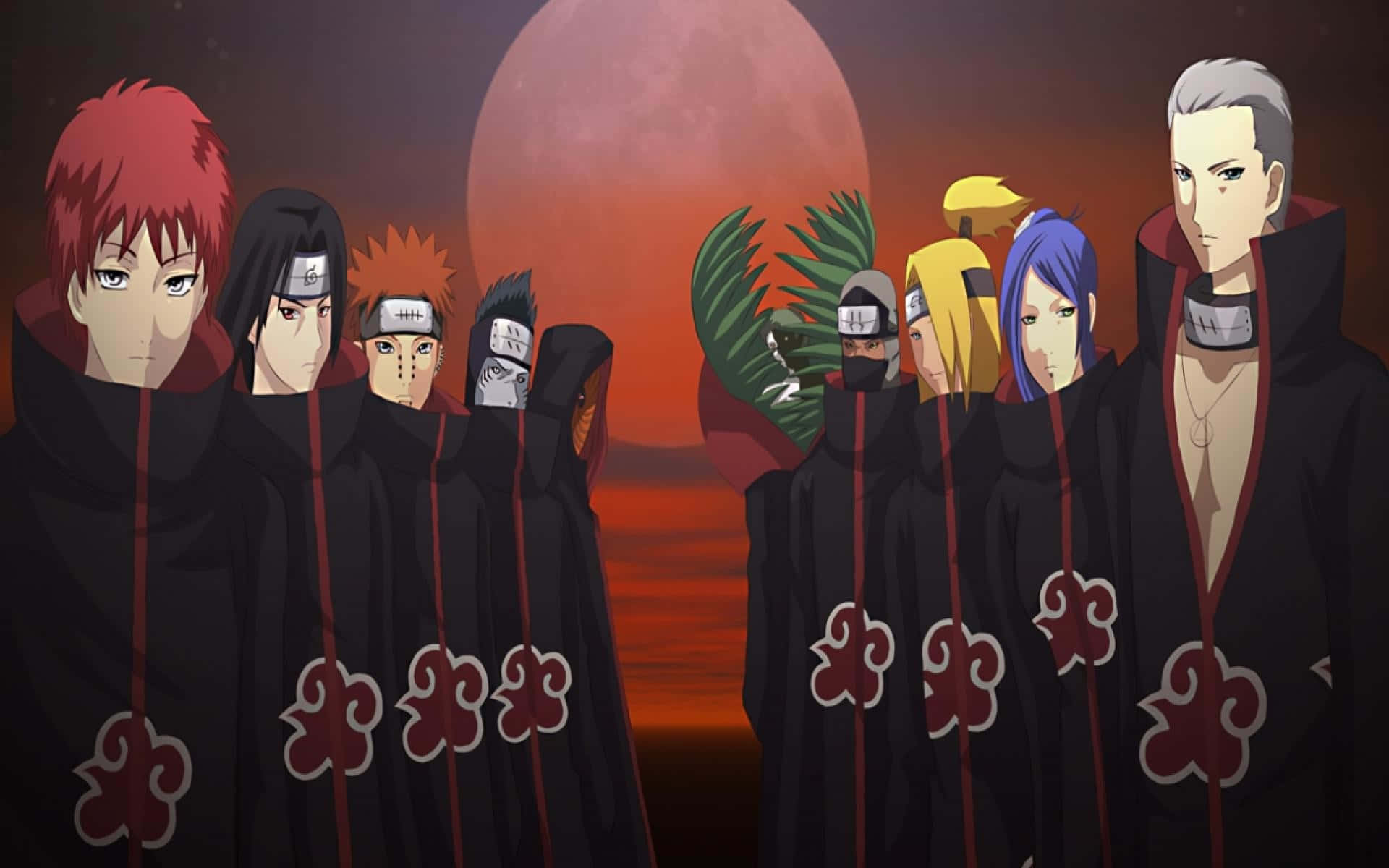 Dieakatsuki: Eine Elitegruppe Von Ninjas