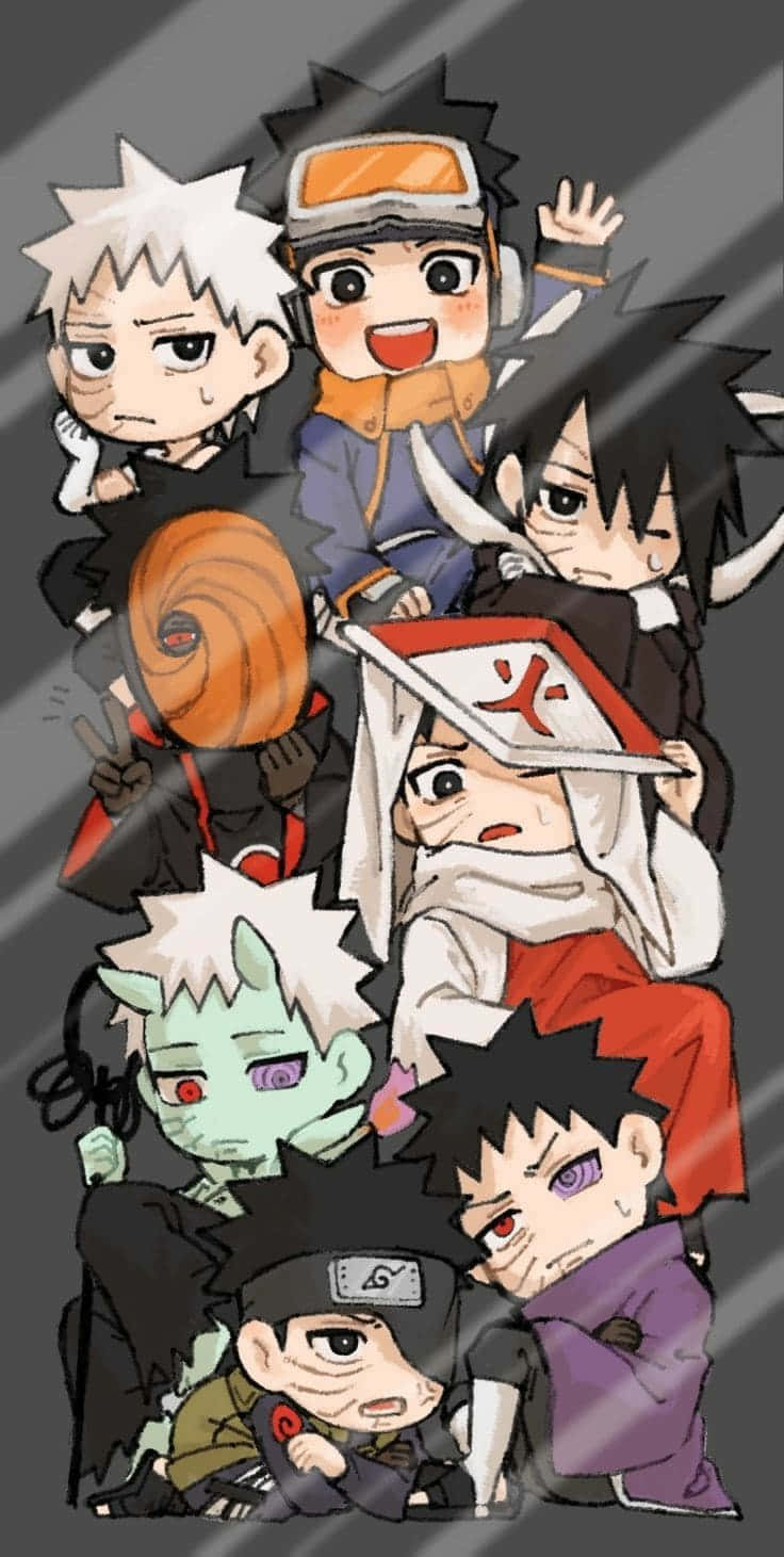 Bringing the Akatsuki anime to life with adorable chibi versions of the characters!" Wallpaper