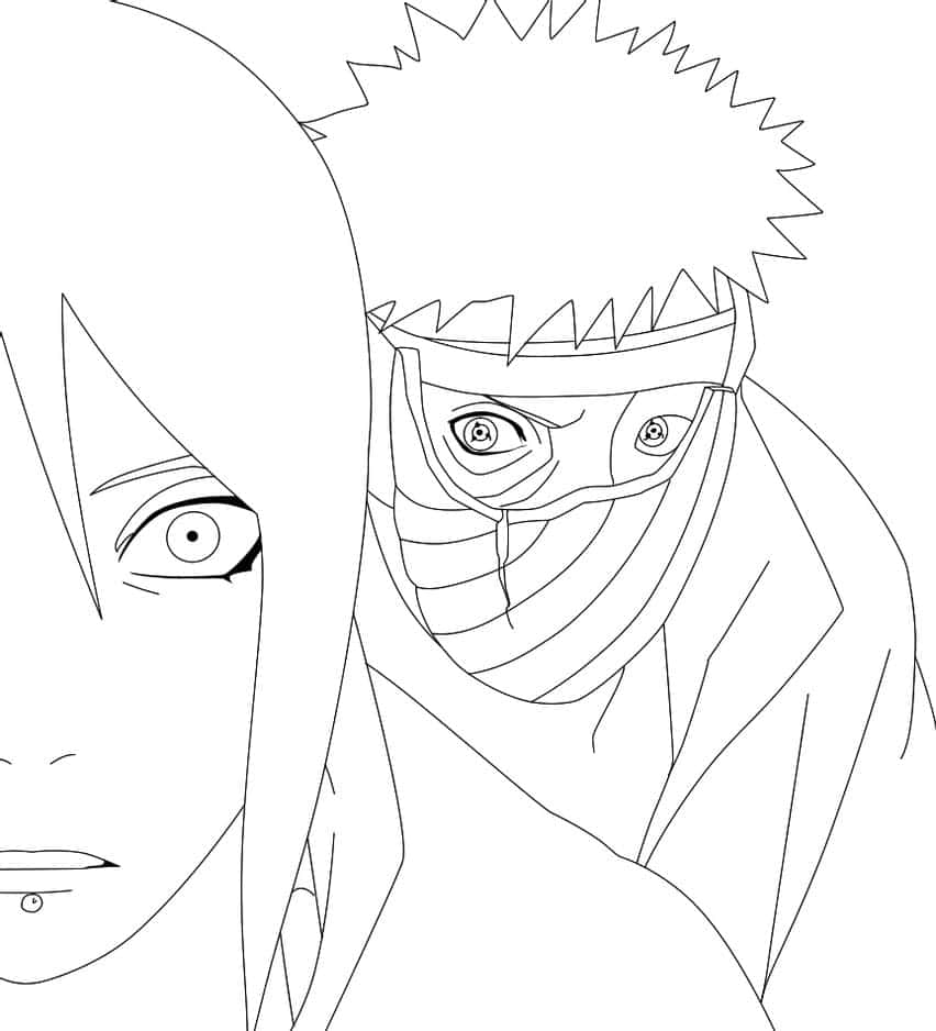 Naruto: Akatsuki Drawing Wallpaper