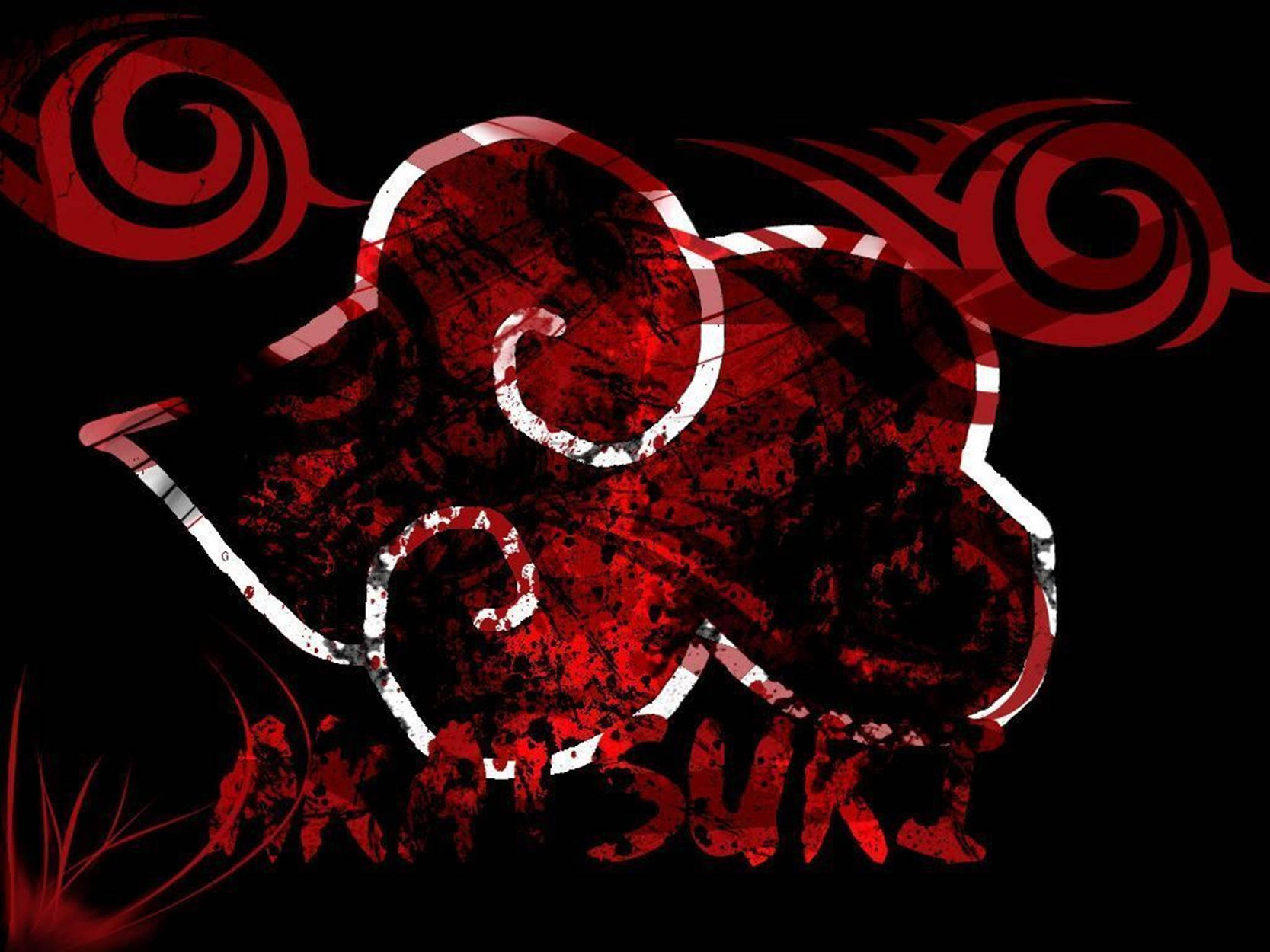 Logode Akatsuki Del Anime Naruto Fondo de pantalla
